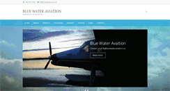 Desktop Screenshot of bluewateraviation.ca